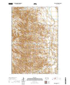 Bear Jaw Creek 2020 topographic map thumbnail