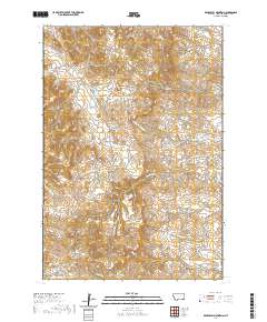 Bear Skull Mountain 2020 topographic map thumbnail
