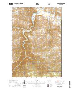 Bear Trap Creek 2020 topographic map thumbnail