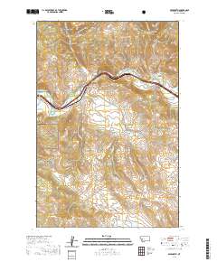 Bearmouth 2020 topographic map thumbnail