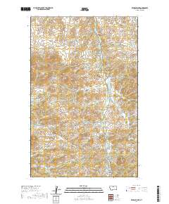 Bearpaw Lake 2020 topographic map thumbnail
