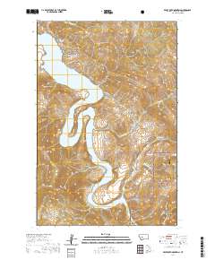 Beartooth Mountain 2020 topographic map thumbnail