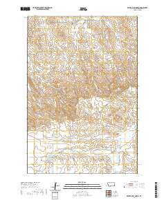 Beaver Flats North 2020 topographic map thumbnail