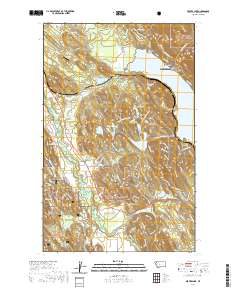 Beaver Lake 2020 topographic map thumbnail