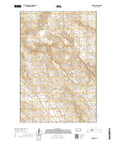 Becker Dam 2020 topographic map thumbnail