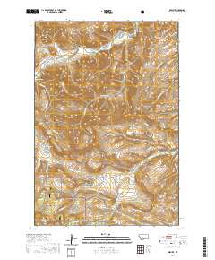 Beehive 2020 topographic map thumbnail