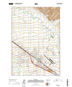 Belgrade 2020 topographic map thumbnail