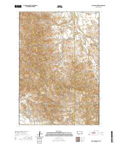 Belle Creek North 2020 topographic map thumbnail