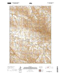 Belle Creek SW 2020 topographic map thumbnail