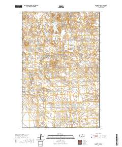 Bennett Lake 2020 topographic map thumbnail