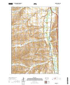 Benteen 2020 topographic map thumbnail