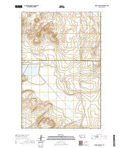 Benton Lake East 2020 topographic map thumbnail