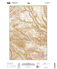 Big Wall NW 2020 topographic map thumbnail