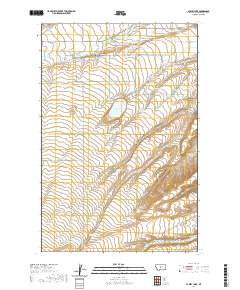 Ackley Lake 2020 topographic map thumbnail