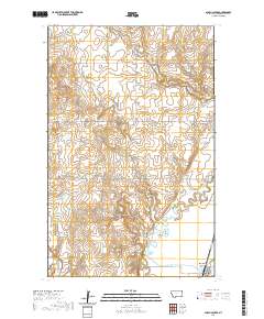 Alkali Coulee 2020 topographic map thumbnail