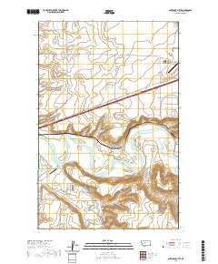 Antelope Butte 2020 topographic map thumbnail