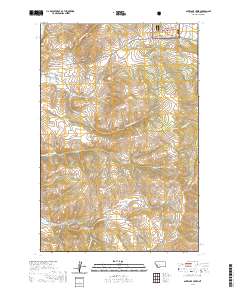 Antelope Creek 2020 topographic map thumbnail