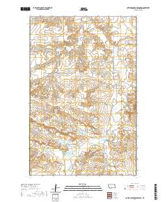 Antelope Creek Reservoir 2020 topographic map thumbnail