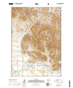 Antelope Peak 2020 topographic map thumbnail