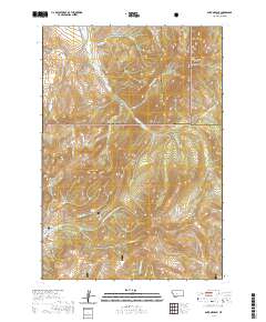 Antone Peak 2020 topographic map thumbnail