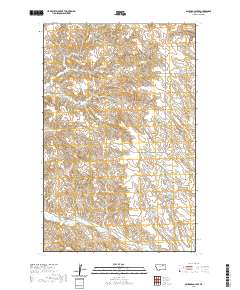 Ashford Coulee 2020 topographic map thumbnail