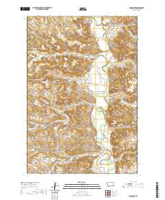 Ashland NE 2020 topographic map thumbnail