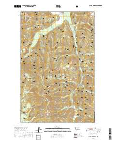 Ashley Mountain 2020 topographic map thumbnail