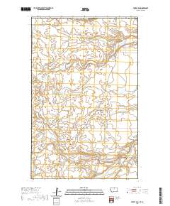 Aubrey Dam 2020 topographic map thumbnail