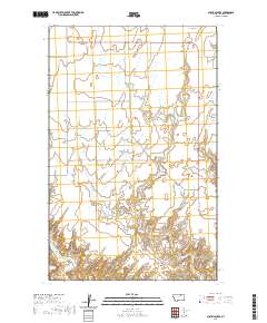 Austin Coulee 2020 topographic map thumbnail