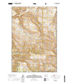 B K Ranch 2020 topographic map thumbnail