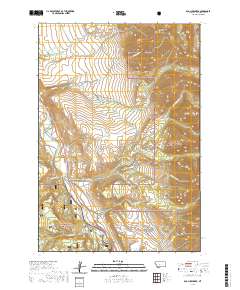 Bad Luck Creek 2020 topographic map thumbnail