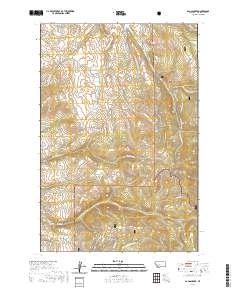 Baggs Creek 2020 topographic map thumbnail