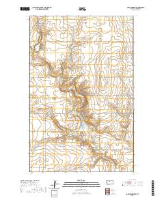 Bailey Reservoir 2020 topographic map thumbnail