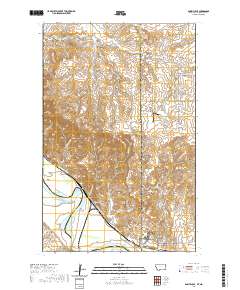 Bainville SE 2020 topographic map thumbnail