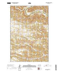 Baker Monument 2020 topographic map thumbnail