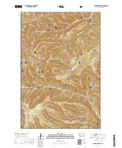 Bandbox Mountain 2020 topographic map thumbnail