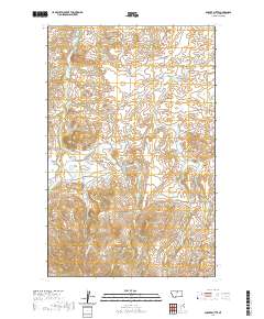 Barber Butte 2020 topographic map thumbnail