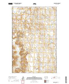 Barber Coulee 2020 topographic map thumbnail