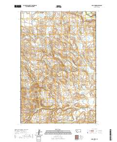 Barr Creek 2020 topographic map thumbnail