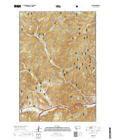 Basin 2020 topographic map thumbnail