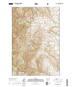 Battle Mountain 2020 topographic map thumbnail