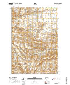 Battleship Butte 2020 topographic map thumbnail