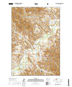 Birney Day School 2020 topographic map thumbnail