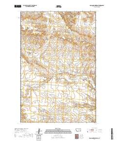 Bison Bone Reservoir 2020 topographic map thumbnail