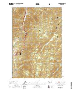 Bison Canyon 2020 topographic map thumbnail