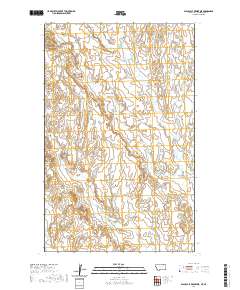 Black Calf Reservoir 2020 topographic map thumbnail