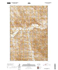 Black John Coulee 2020 topographic map thumbnail