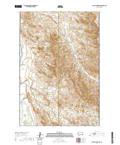 Blacktail Creek NW 2020 topographic map thumbnail