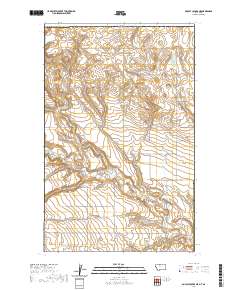 Bobcat Coulee NE 2020 topographic map thumbnail