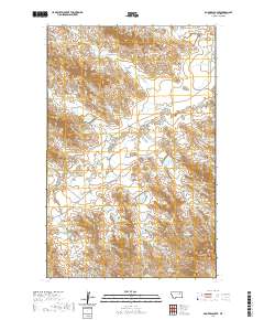 Bomber Coulee 2020 topographic map thumbnail